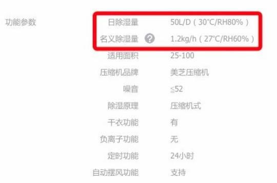 除濕機里的貓膩：兩個除濕量怎么選？