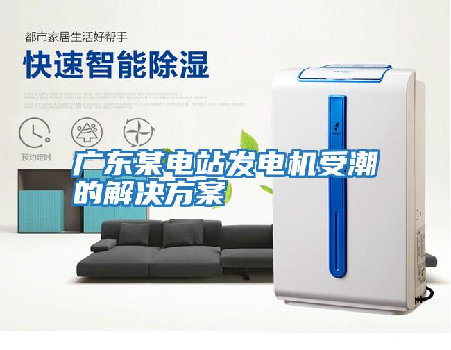 廣東某電站發(fā)電機(jī)受潮的解決方案