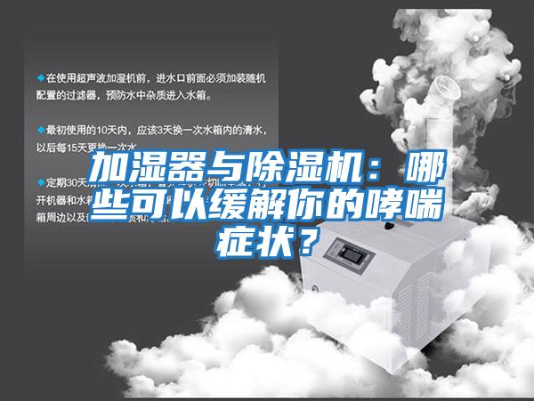 加濕器與除濕機(jī)：哪些可以緩解你的哮喘癥狀？