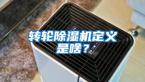 轉(zhuǎn)輪除濕機(jī)定義是啥？