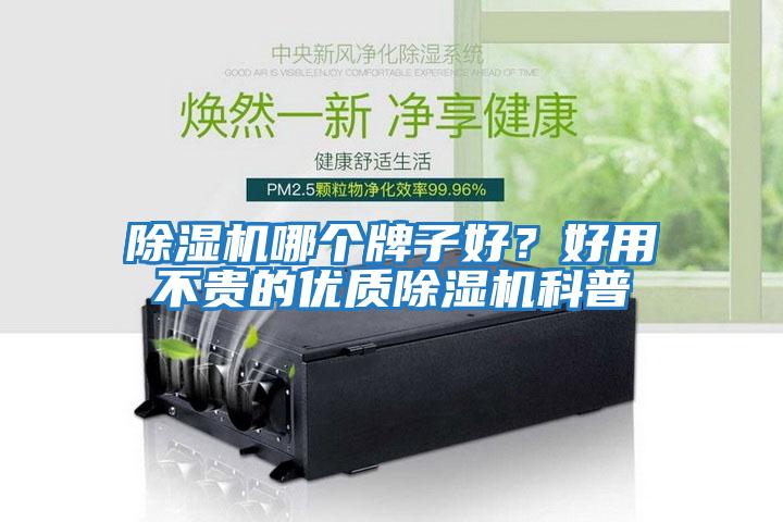 除濕機哪個牌子好？好用不貴的優(yōu)質(zhì)除濕機科普