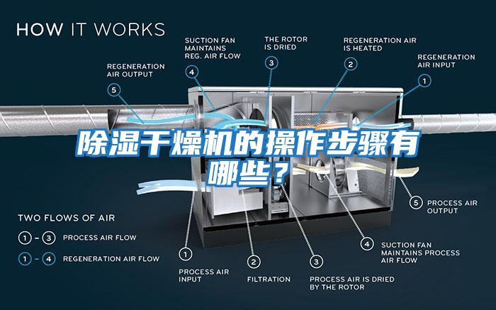 除濕干燥機的操作步驟有哪些？