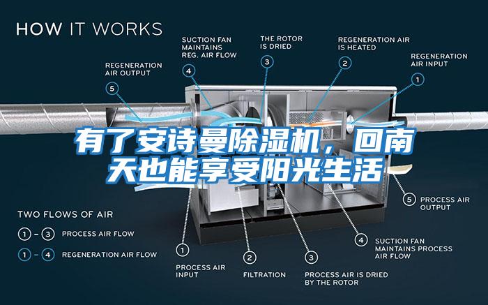 有了安詩曼除濕機，回南天也能享受陽光生活