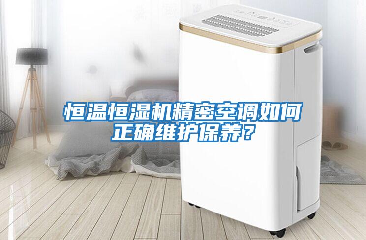 恒溫恒濕機精密空調(diào)如何正確維護保養(yǎng)？