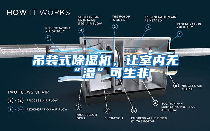 吊裝式除濕機(jī)，讓室內(nèi)無(wú)“濕”可生非