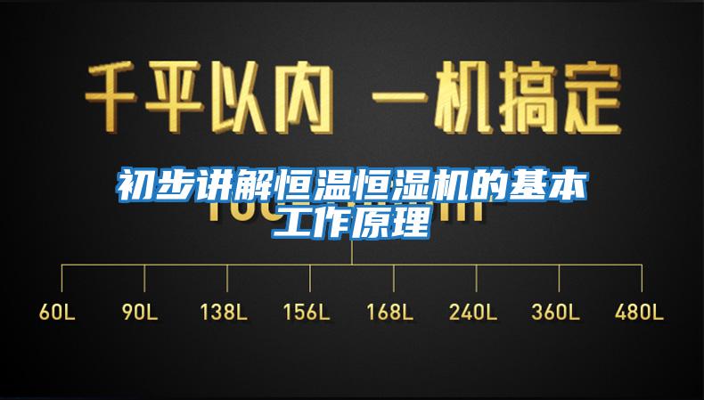 初步講解恒溫恒濕機的基本工作原理