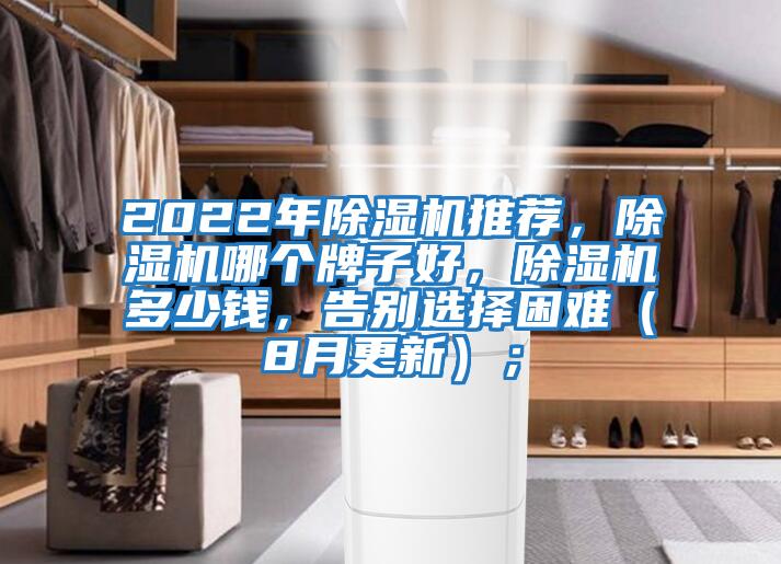 2022年除濕機推薦，除濕機哪個牌子好，除濕機多少錢，告別選擇困難（8月更新）；