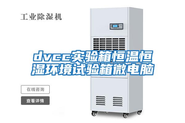 dvcc實(shí)驗(yàn)箱恒溫恒濕環(huán)境試驗(yàn)箱微電腦