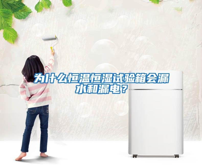 為什么恒溫恒濕試驗箱會漏水和漏電？