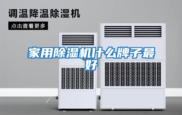 家用除濕機(jī)什么牌子最好