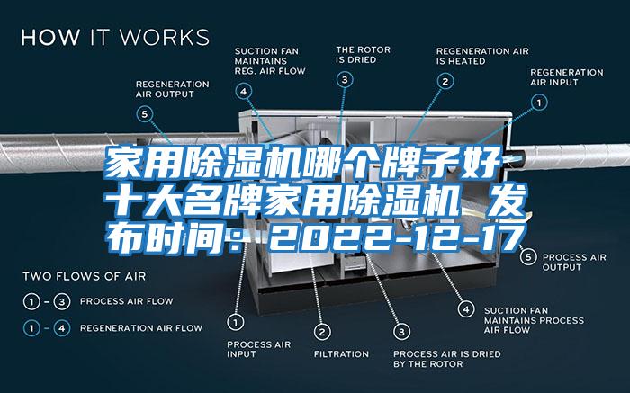 家用除濕機哪個牌子好 十大名牌家用除濕機 發(fā)布時間：2022-12-17