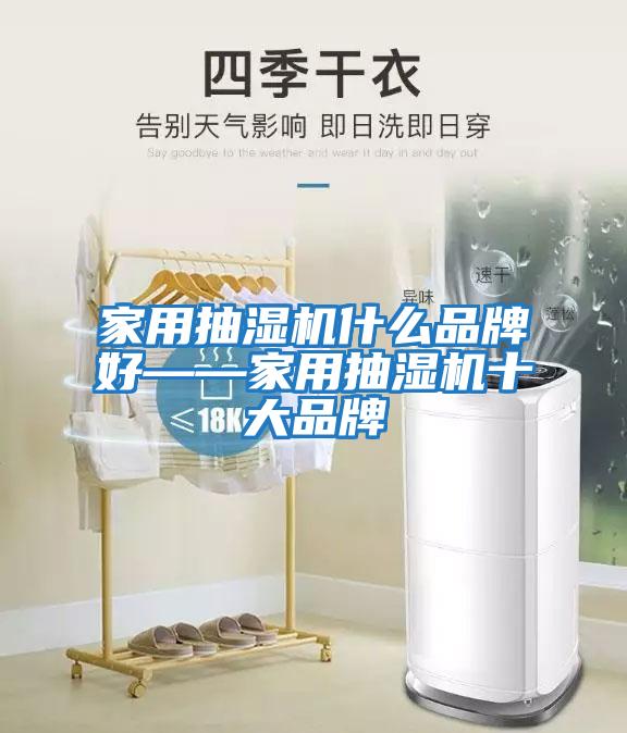 家用抽濕機(jī)什么品牌好——家用抽濕機(jī)十大品牌