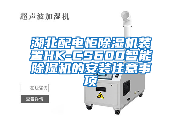 湖北配電柜除濕機(jī)裝置HK-CS600智能除濕機(jī)的安裝注意事項(xiàng)