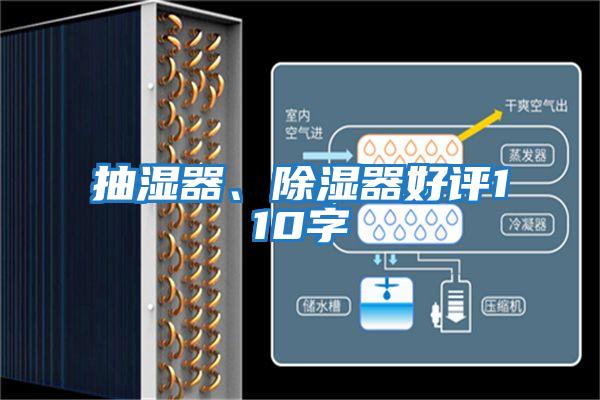 抽濕器、除濕器好評110字