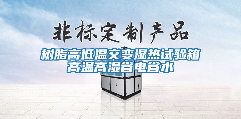 樹脂高低溫交變濕熱試驗箱高溫高濕省電省水