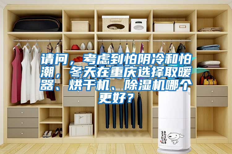 請問，考慮到怕陰冷和怕潮，冬天在重慶選擇取暖器、烘干機、除濕機哪個更好？