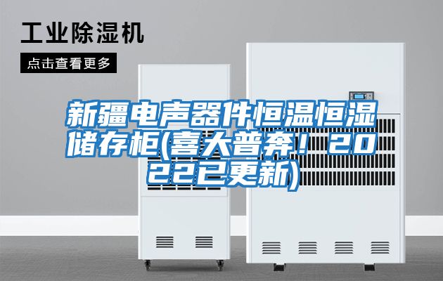 新疆電聲器件恒溫恒濕儲存柜(喜大普奔！2022已更新)