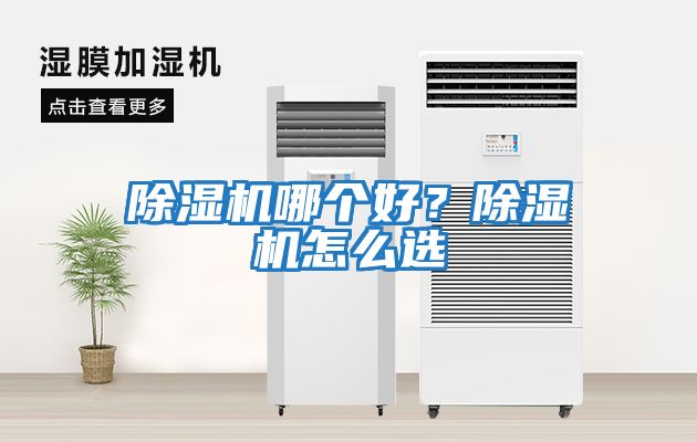 除濕機哪個好？除濕機怎么選