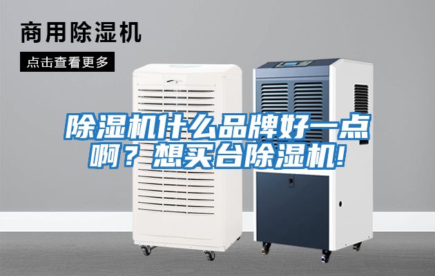 除濕機(jī)什么品牌好一點(diǎn)?。肯胭I(mǎi)臺(tái)除濕機(jī)!