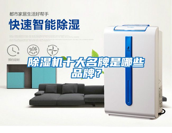 除濕機十大名牌是哪些品牌？