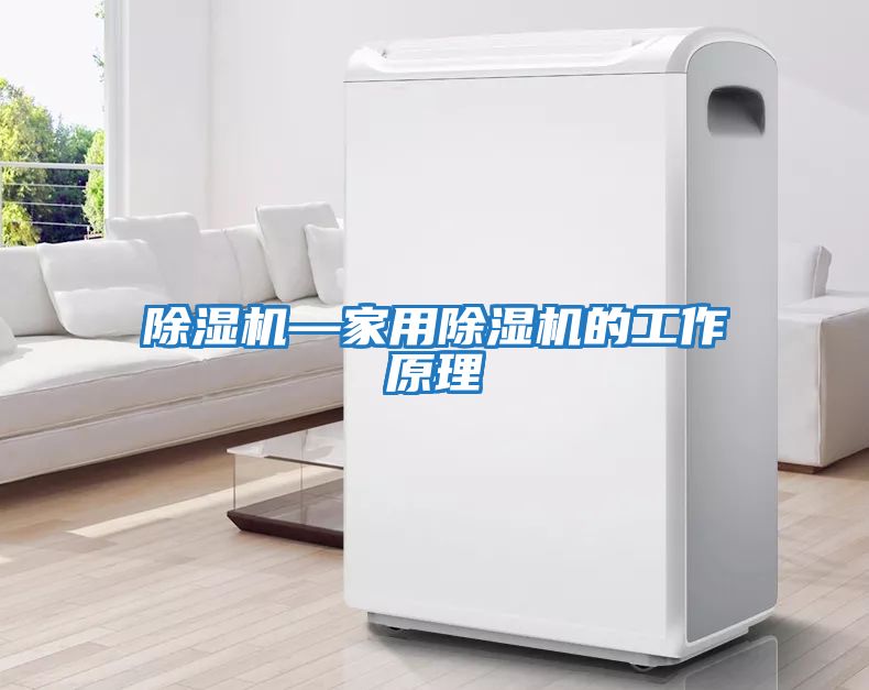 除濕機—家用除濕機的工作原理