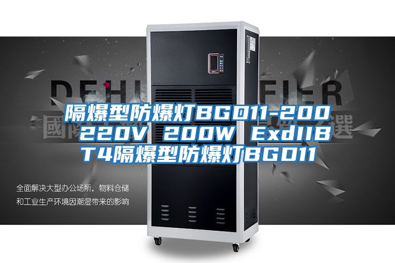 隔爆型防爆燈BGD11-200 220V 200W ExdIIBT4隔爆型防爆燈BGD11