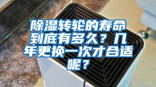 除濕轉(zhuǎn)輪的壽命到底有多久？幾年更換一次才合適呢？